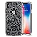 Produktbild iPhone X Hülle, Spigen® [Liquid Crystal] Indische Sonne Muster [Shine Crystal Clear] Qi-Kompatibel TPU Silikon Handyhülle Transparent Traumfänger Mandala Design Motiv Schutzhülle für iPhone X Case Cover - Shine Crystal Clear (057CS22120)