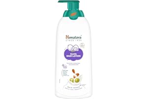 Himalaya Gentle Baby Lotion 700ml | with Almond oil, Olive oil, Country Mallow | No.1 Doctor-Prescribed Brand |pH 5.5 formulation | Nourishes and moisturizes your baby's skin | Safe for Newborns