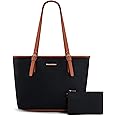 Montana West Tote Bags Vegan Leather Purses and Handbags for Women Top Handle Ladies Shoulder Bags