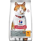 Hill's Adult Tavuklu Kısırlaştırılmış Yetişkin Kedi Maması 3 Kg 52742030272