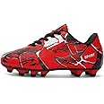 VVPONMEIQS Football Shoes Sneakers Men's/Women's,Low Top Spike Cleats Football Boots Youth Kids,Soccer Athletics Training Shoes Boys/Girls,Football Trainers Sport Unisex-Adult,31-43 Size