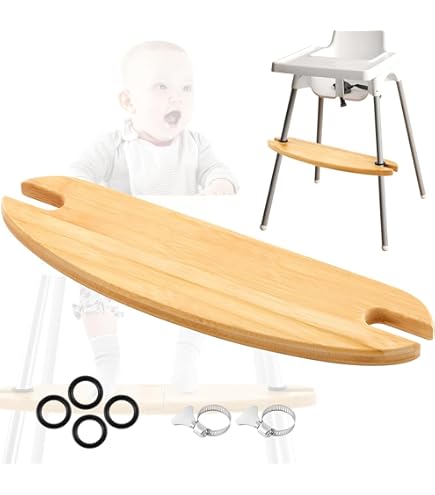 Verstelbare voetensteun IKEA kinderstoel - zwart - België