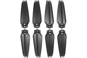 Tosiicop 4 Pairs Propellers For DJI Mavic 3 Pro/Mavic 3 Pro Cine/Mavic 3/Mavic 3 Cine/Mavic 3 Classic Replacement Prop Blades 9453F Low Noise Wings for DJI Mavic 3 Series Drone Accessories Silver