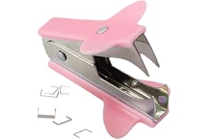 Geteawily Stapler Puller Tool | Stapler Remover Tool and Puller | Wear-resistant Remover Tool with Non-slip Handle, Staple Puller Tool Supplies for Students, School, Home, Teachers