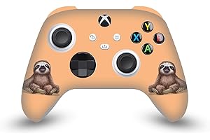 Head Case Designs Offizielle Zugelassen Animal Club International Faultier Gesichter Vinyl Haut Gaming Aufkleber Abziehbild Abdeckung kompatibel mit Xbox Series X/S Controller