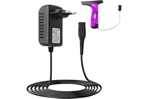 SUUOSL Chargeur 5.5V pour Nettoyeur Kärcher Vitre, Compatible avec WV2 WV5 Premium WV6 WV60 WV70 WV75 WV60 Plus WV75 Plus, Adaptateur Secteur Compatible lave-vitre karcher, Câble 1,5m, 600mA (4)