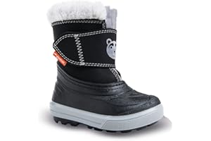 DEMAR Dziecięce buty zimowe z podszewką wełnianą Bear