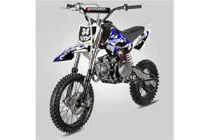 T-MOTO.IT #1 OFF ROAD LEADER T-MOTO Dirt bike 125cc Motocross Pro 607 Ruota 14/12, Motocross 125cc 4 Tempi cambio Auto, MiniMoto Cross a Benzina freni a disco, Moto da Cross OffRoad Ragazzi