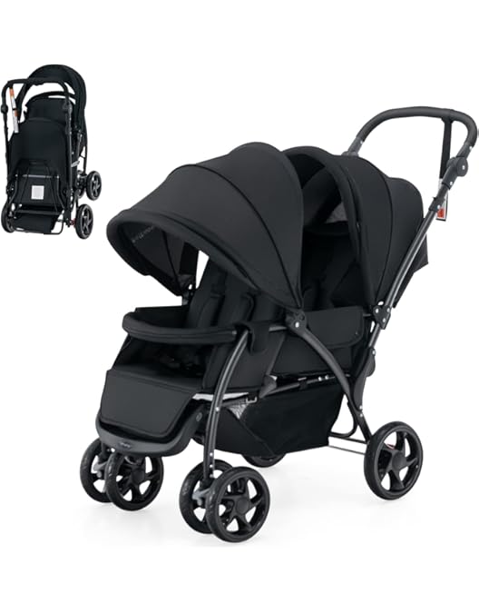 Kinderbuggy, kinderwagen met parasol, opvouwbare kinderwagen, buggy met
