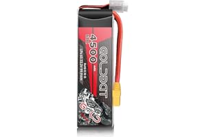 GOLDBAT RC battery 4500mah 6S 60C 22.2V lipo battery with XT90 Connector for RC Car Airplane Helicopter Boat Buggy Truck Helicopter Airplane Racing Models(1 Pack)