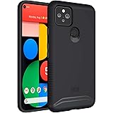 TUDIA DualShield Schutzhülle für Google Pixel 5 (2020), [Merge] Stoßfest Dual Layer Dünn Schlank Matte Schutzhülle Telefonsch