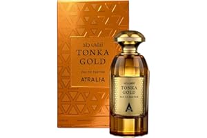 SPANISH FLY Atralia Tonka Gold Eau de Parfum Unisex 100ML – Luxuriöser Unisex-Duft mit verführerischen Noten von Cognac, Zimt und Pflaume für zeitlose Eleganz und Stil
