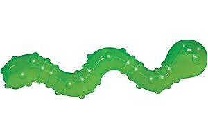 CATSTAGES Petstages Orkakat Wiggle Worm - gioco da masticare per gatti a forma di vermicello - per l'igiene dentale - con erba gatta