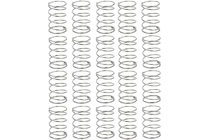 MACHSWON Compressed Spring for Furniture Screen Doors Lawn Mowers Repair Projects Stainless Steel Compression Spring 4mm OD 0.3mm Wire Size 15mm Free Length 20pcs