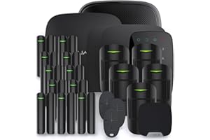 Alarme Maison Ajax StarterKit Plus Noir - Kit 11