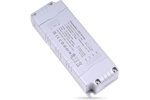 REYLAX Trasformatore LED 24V 60W Dimmerabile, Triac & 0-10V&1-10V & PWM & Resistenza da 100k, Alimentatore 24V 2.5A di Tensione Costante, Driver LED AC 220V to DC Trasformatori di Bassa Tensione