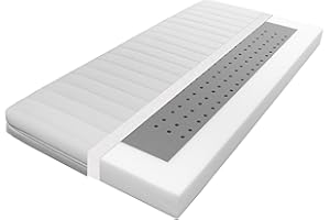 ‎BECO MATRATZEN GMBH & CO. KG BeCo Kindermatratze 60x120 cm Kaja Kaltschaum/Stiftung Warentest mit GUT getestet/Angepasst an die Schlafbedürfnisse der Kinder/Oeko-TEX Standard 100 / Made in Germany /