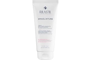 Rilastil Crema Smagliature, Trattamento Contro le Smagliature, Emolliente, Idratante ed Elasticizzante per pelli sensibili,Confezione da 200 ml
