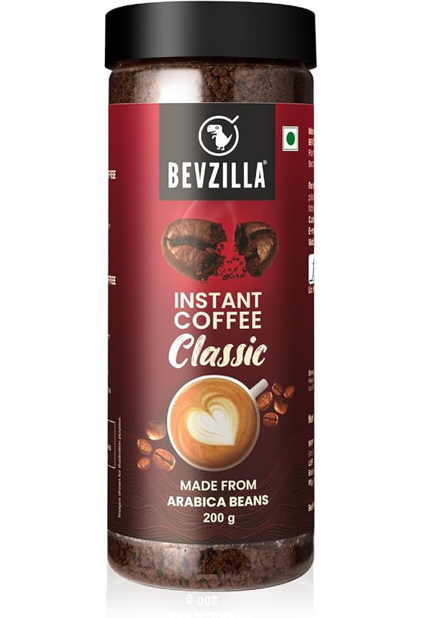 thumbnail interactive-video image 1 of Planet Coffee Divine Hazelnut Instant Coffee - Pure Arabica, No Added Sugar, 50g Jar 1 of 10