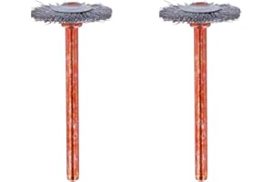 Dremel 530 Stainless Steel Brush Accessory Set, 2 Brushes (19 mm) for Cleaning Corrosive Resistant Materials