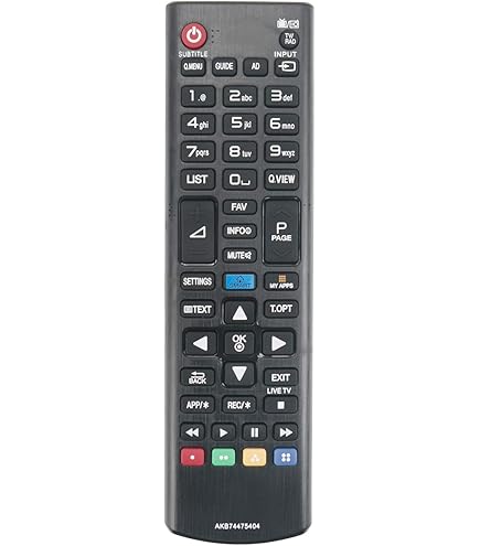 AKB74475404 Telecomando di ricambio per LG TV 50LF5800 50LF580V 55LF580V 55UF695V 60UF695V 28LF491U 32LF5800 32LF580V 40UF695V 42LF5800 42LF5800 580 V 4 9UF695V