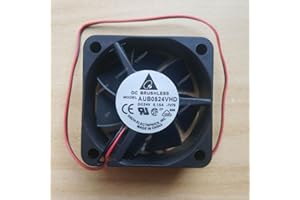 CYRMZAY Compatible for Delta AUB0524VHD 24V 0.15A 5020 cooling fan 2-Wire