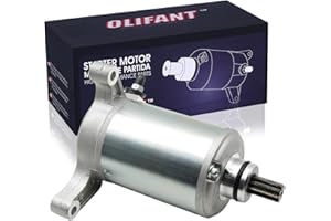 Starter Motor for Yamaha Raptor 350 Warrior 350 YFM350 Big Bear 350 Kodiak 400 1993-2002 YFM400 Yamaha 350 1987-2013 1YW-81800-50 1UV-81800-50 Olifant