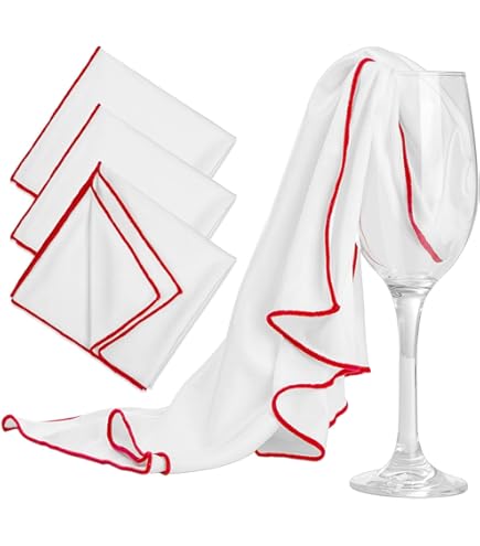 3er Set Mikrofasertücher Für Glas - Streifenfrei & Fusselfrei 40x60cm
