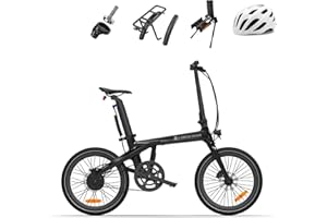 ‎A DECE OASIS ADO E-Bike Air Carbon Elektrofahrrad, ebike Damen/ebike Herren,Bike,klapprad Riemenantrieb 14,5Kg IPS LCD Display, GPS,ADO APP,250W