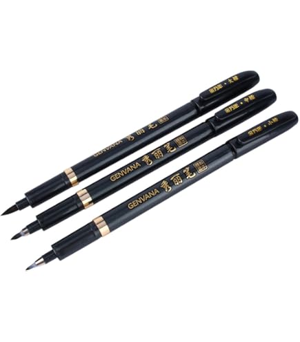 6 Penne Per Calligrafia Morandi Con Punta A Pennello - Per Principianti E Appassionati, Set Per Scrittura Artistica - Foto 7