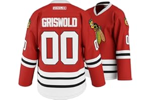 UNLC Griswold #00 Movie Hockey Jersey – Stitched Letters and Numbers S-5XL Authentic Fabs Apparel