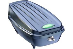 Blagdon Kit d'oxygénateur d'eau de bassin, pompe à air d'aération à 1 sortie pour petits étangs jusqu'à 1 000 litres, vert