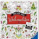 Post für dich! Weihnachten: 24 Karten & Umschläge zum Ausmalen und Verschenken by Isabelle Metzen