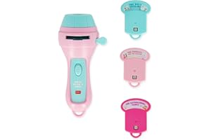 Legami - FLP0003 - Once Upon a Time Pink Story Projecteur Lampe de Poche, Projette 3 Contes pour Enfants, 3 Disques de 8 Diapositives Chacun, Piles AAA Non Fournies, 7 x 14.5 x 6.3 cm