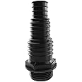 Multi Size Hose Tail CONNECTORS for Corrugated Pond Pipe(Range of Sizes) Sent from UK! (1" BSPM-/20/25/32MM) 1" bsp Thread Will Measure 33.3mm Across The Thread
