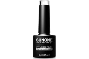 Sunone Lakier Hybrydowy UV/LED Hybryda 5Ml, Baza Extra Hard Bezbarwny