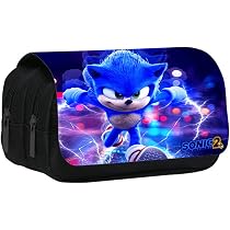 Sac à Dos Sonic The Hedgehog Pour Enfant - Cartable Scolaire Imprimé 3D