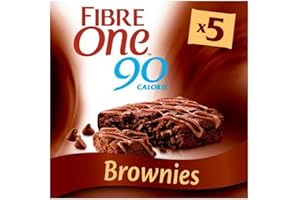 FIBER ONE Fibre One 90 Calorie Chocolate Fudge Brownie Bars 5x24g
