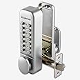 Securefast Digital Keypad Bolt Lock - Easy Code Change with Knob & Holdback Padlock