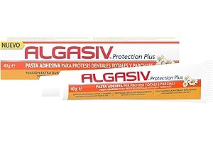 Algasiv Protection Plus Pasta Adesiva Per Protesi Totali E Parziali Con Camomilla Naturale, 40 g