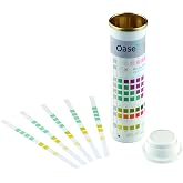 OASE 50570 AquaActiv QuickSticks 6'sı 1 arada (50 adet) - Su analizi test şeritleri, g&ouml;let suyu i&ccedil;in, bah&ccedil;e havuzu, balık hav