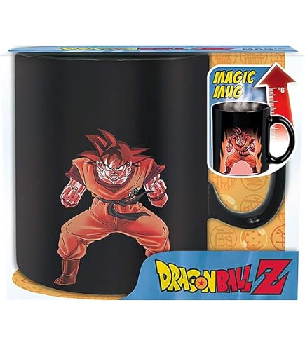 Dragonball Super - Mug - Son Goku Transformations - Coffee Mug Logo - Mug -  Gift Box : Amazon.de: Home & Kitchen