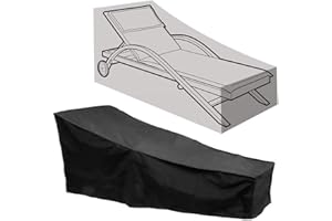 Kaxich Schutzhülle für Gartenliege, wasserdicht, 208 x 76 x 41/79 cm