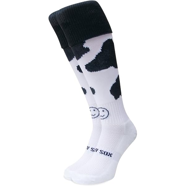 WackySox Party Time Knee Length Sports Socks, Red