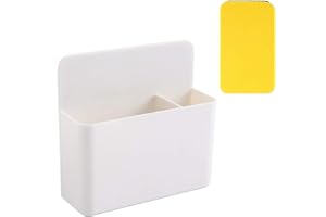 RUMITPAN Support magnétique de marqueur pour tableau blanc - Porte-stylo - 1 effaceur pour tableau blanc - Organiseur - Boîte de rangement pour réfrigérateur, école, maison, bureau