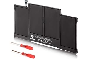 E EGOWAY EGOWAY Neuer Ersatz-Laptop-Akku für MacBook Air 13 Zoll A1466 A1369 Version 2017, Anfang 2015, Anfang 2014, Mitte 2013, Mitte 2012, Mitte 2011 und Ende 2010, passend für A1377 A1405 A1496