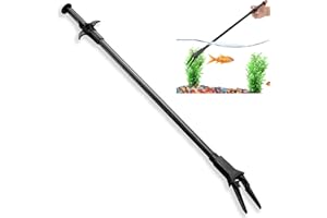 MOKERNALI Pinza Per Acquario, Pinza in Plastica Per Acquario, Detergente Per Pinze Multiuso Per Potatura di Piante, Strumento Per La Pulizia di Clip a Morsetto Per Piante Acquatiche Per Acquari D'acqua Dolce E