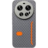 Xiaomi 17 Ultra Uyumlu Kartlı Kamera korumalı silikon Kılıf, Gri