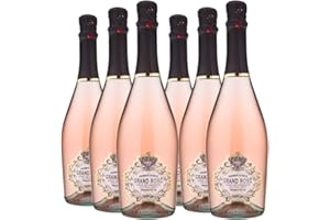 PREMIER ESTATES Sparkling Rose Wine | Grand Rosé from Italy | Case of 6 x 75cl Bottles …