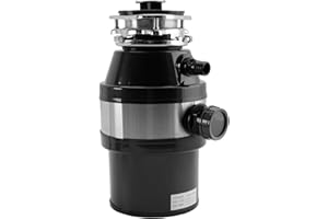 AREYOURSHOP Garbage Disposal 3/4 HP 2800 RPM Under Sink Kitchen Food Waste Disposer with Plug and Wireless Switch – Stainless Steel, High-Speed for Efficient Food Waste Grinding